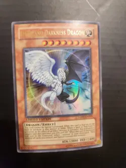 Yugioh Light and Darkness Dragon LDPP-EN001 Ultra Rare Limited Edition NM - Image 1