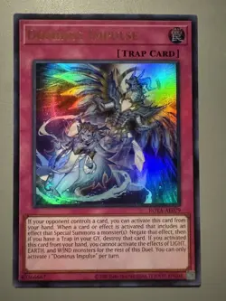 YUGIOH DOMINUS IMPULSE ASIA ENGLISH EDITION ROTA-AE079 ULTRA RARE - Image 1