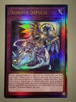 YUGIOH DOMINUS IMPULSE ASIA ENGLISH EDITION ROTA-AE079 ULTIMATE RARE - Image 1