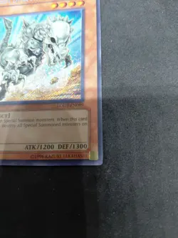 Yugioh Fossil Dyna Pachycephalo LODT-EN099 Secret Rare 1st NM - Image 4