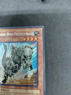 Yugioh Fossil Dyna Pachycephalo LODT-EN099 Secret Rare 1st NM - Image 5