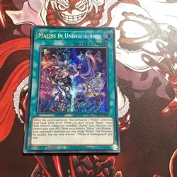 Yugioh! TCG - Maliss in Underground - Prismatic Secret Rare - MP25-EN127 - Image 1