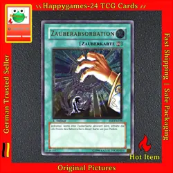 Zauberabsorbtion - 1. Auflage - Ultimate Rare - YuGiOh! Karte TCG FET-DE039 /P75 - Image 1