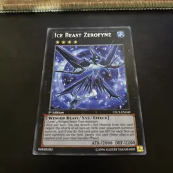 Ice Beast Zerofyne LTGY-EN049 Rare Yugioh Card 1st Edition Mint - Image 1