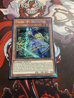 Yugioh! Maliss P Dormouse MP25-EN124 Prismatic Secret Rare 1st Edition NM - Image 1