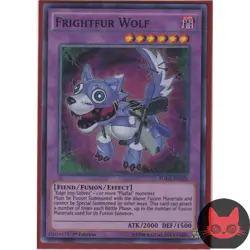 Yugioh Frightfur Wolf FUEN-EN021 Super Rare 1st Edition NM - Image 1