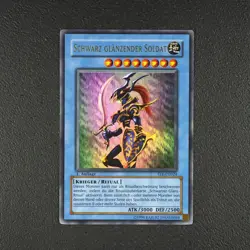 Schwarz Glanzender Soldat - 1. Auflage - UR - YuGiOh! Karte TCG SYE-DE024 /P18 - Image 2