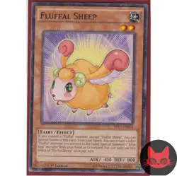Yugioh Fluffal Sheep SP17-EN014 Starfoil 1st Edition NM - Image 1