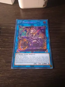*** I:P MASQUERENA ALTERNATE ART RA02-EN042 SUPER RARE YUGIOH! nm - Image 1