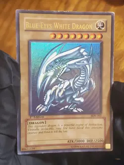 1st Edition Blue Eyes White Dragon SDK-001 Starter Deck: Kaiba Yu-Gi-Oh MP-HP - Image 3
