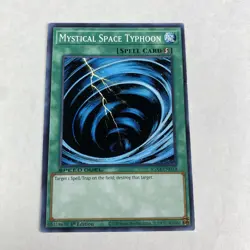 Yugioh Mystical Space Typhoon SGX4-END14 Common 1st Edition Midterm Destruction - Image 1