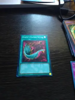 Yugioh! Harpie's Feather Duster EG01-EN022 Super Rare 1st Edition - Image 1