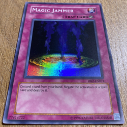Magic Jammer | DB2-EN074 | Super Rare | Unl Edition | YuGiOh Card Mint Condition - Image 3