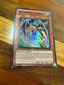 Dragunity Corsesca HA04-EN044 1st Edition Super Rare LP + BONUS - Image 1