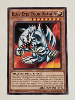 Blue-Eyes Toon Dragon DPBC-EN043 1st Edition Yugioh Duelist Pack: Battle City - Image 1