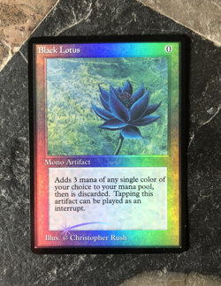 MTG - Black Lotus - Foil - Beta - Unlimited - Legacy - WATCH VIDEO OF THE ITEM!! - Image 1