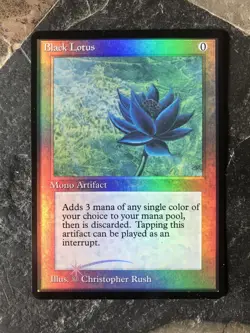 MTG - Black Lotus - Foil - Beta - Unlimited - Legacy - WATCH VIDEO OF THE ITEM!! - Image 3