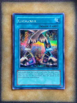 Yugioh Exchange EDS-001 Parallel Secret Rare LP - Image 1