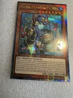 Yugioh - Poseidra, The Storming Atlantean - Quarter Century Secret Rare - Image 2