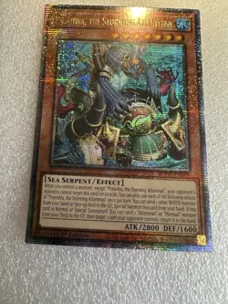 Yugioh - Poseidra, The Storming Atlantean - Quarter Century Secret Rare - Image 3
