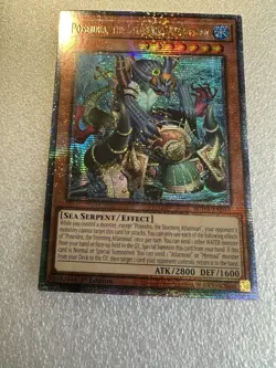 Yugioh - Poseidra, The Storming Atlantean - Quarter Century Secret Rare - Image 4