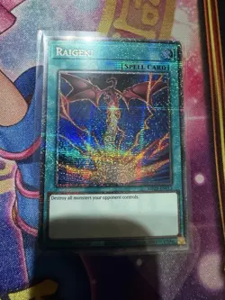 Raigeki - MP25-EN015 - Starlight Rare YuGiOh - Image 1