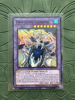 Dracotail Gulamel | Super Rare | JUSH-EN007 | Near mint | Yu-Gi-Oh! - Image 1