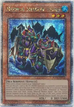 Yugioh! MP Mermail Shadow Squad - ROTA-EN018 - Quarter Century Secret Rare - 1st - Image 1
