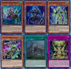 Yugioh Elemental Lord Elementsaber Deck - Makani Molehu Palace - 53 Cards - Image 1