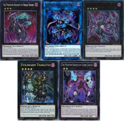Yugioh Yuto New Deck - Phantom Knights Break Sword - Bardiche Thanatos 44 Cards - Image 1