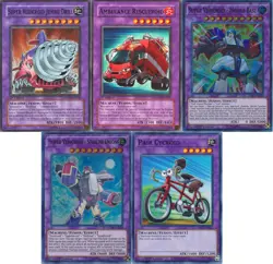 Yugioh Roid 2024 Deck - Super Vehicroid Jumbo Dril - Barbaroid - 55 Cards - NM - Image 1