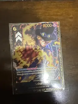 Sabo (Store Treasure Cup 2025) OP13-120 One Piece Promotion Cards Foil In Hand - Image 1