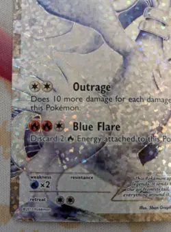 Reshiram 113/114 Pokemon TCG Celebrations Holo Full Art Ultra Rare Card NM - Image 2