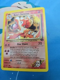 Pokemon TCG Blaine's Charmeleon Gym Challenge 31/132 Unlimited Uncommon Card NM - Image 3