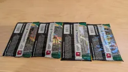 Pokemon Evolving Skies 4x Booster Pack Art Set + 4x card lot w/ Umbreon Vmax - Image 3