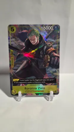 Roronoa Zoro (Illustration Box Vol.3) OP07-113 One Piece Promotion Cards Foil - Image 1