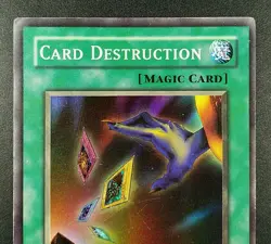 YUGIOH 2002 | CARD DESTRUCTION | SDY-042 | NORTH AMERICAN | STARTER DECK YUGI - Image 4