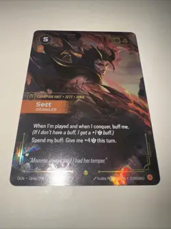 Sett Brawler Alt Art Riftbound TCG - League of Legends - 164a/298 Card Game CCG - Image 4