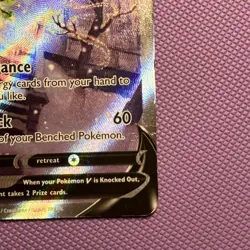 Pokemon TCG Celebi v Fusion Strike Holo Card Full Art Ultra Rare 245/264 - HP - Image 3