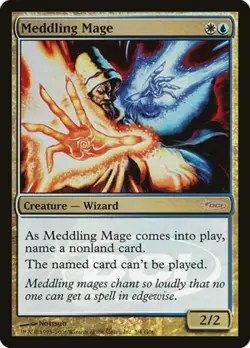 Meddling Mage -Foil Light Play MTG Promos: Judge - Image 1