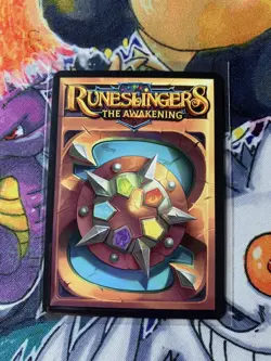 Runeslingers TCG Fireball Full Art Non Holo Card Alpha set - Kickstarter - Image 2
