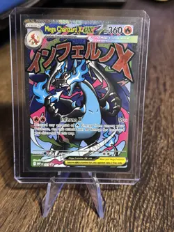 Phantasmal Flames Mega Charizard x Ex 023 Promo Pokemon Card - Image 1