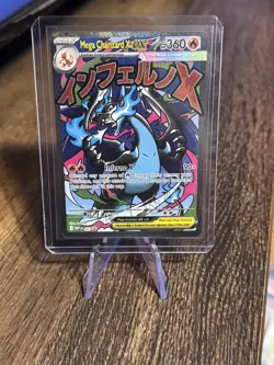 Phantasmal Flames Mega Charizard x Ex 023 Promo Pokemon Card - Image 5