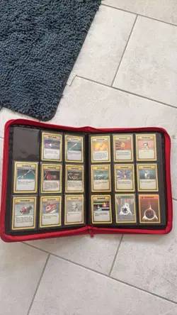 Pokemon Card Binder Lot Holo Foil Base Collection Cards Original WOTC 1999 + - Image 2
