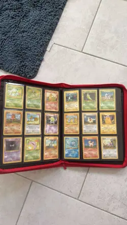 Pokemon Card Binder Lot Holo Foil Base Collection Cards Original WOTC 1999 + - Image 3