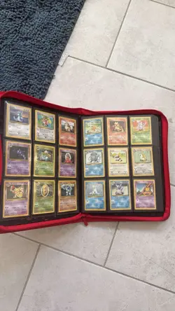 Pokemon Card Binder Lot Holo Foil Base Collection Cards Original WOTC 1999 + - Image 4