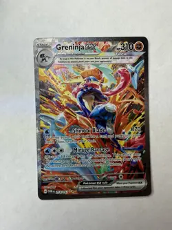 Greninja EX Twilight Masquerade Special Illustration Card 214/167 Clean Copy NM - Image 2