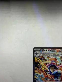 Greninja EX Twilight Masquerade Special Illustration Card 214/167 Clean Copy NM - Image 3