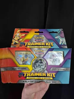 Pokemon Trainer Kit Pikachu Libre & Suicune NEW Sealed Cards - Image 1