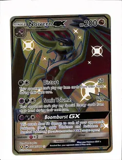 Pokemon TCG Noivern GX Full Art Holo Card SV78/SV94 Hidden Fates Ultra Rare - Image 1